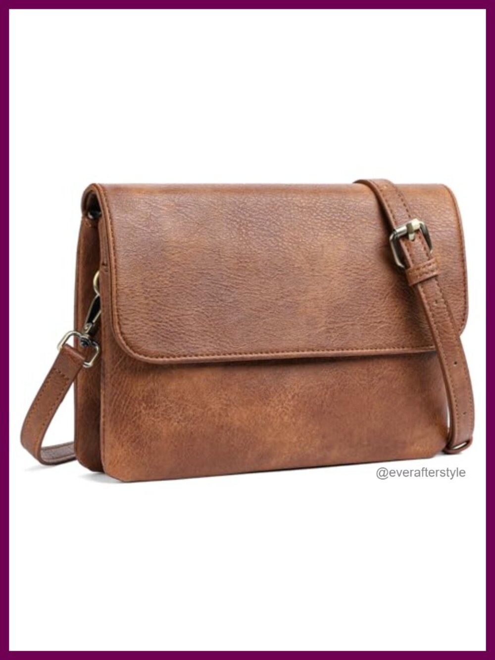 Vegan Leather Small Crossbody Bag Cell Phone Purse Women
